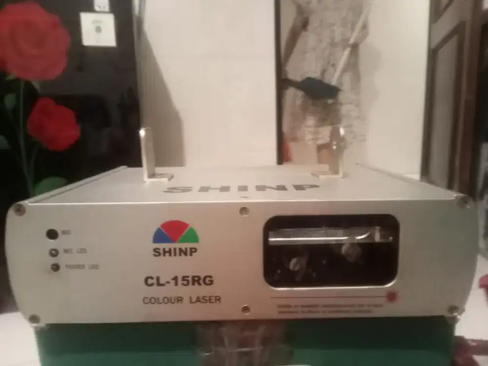 Jual-cpt(BU):Proyektor Lampu Disco Colour Laser SHINP CL-15RG+Kabelny