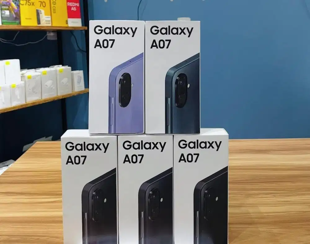 BARU SAMSUNG A07 8/256 GARANSI RESMI 1 TAHUN