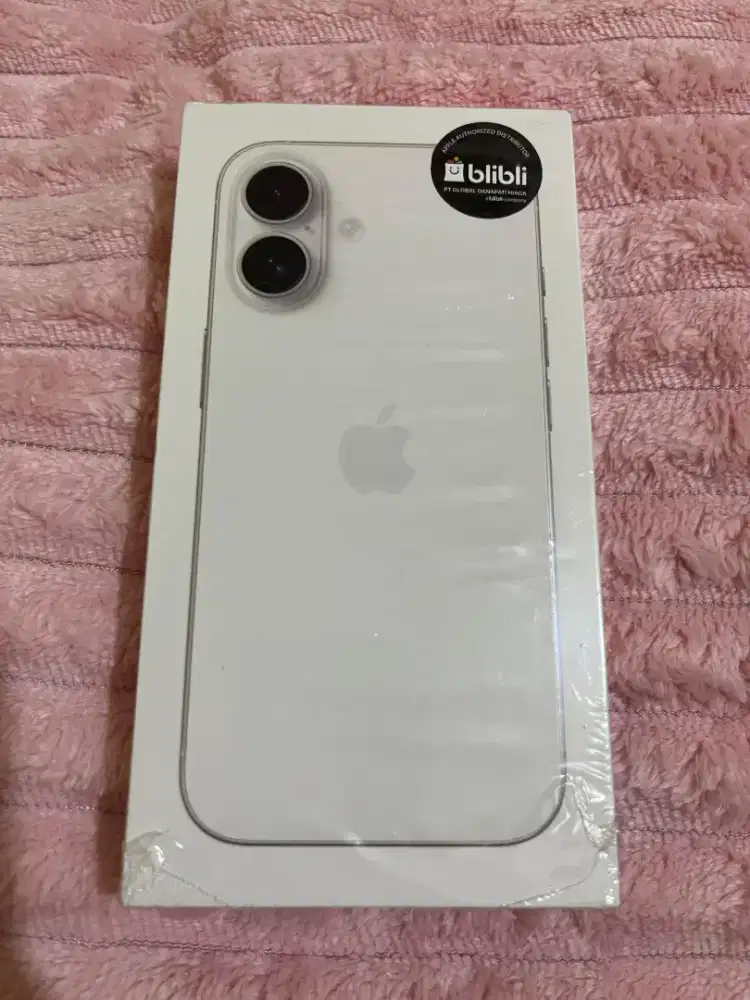 Iphone 16 128GB White New Segel Bnib