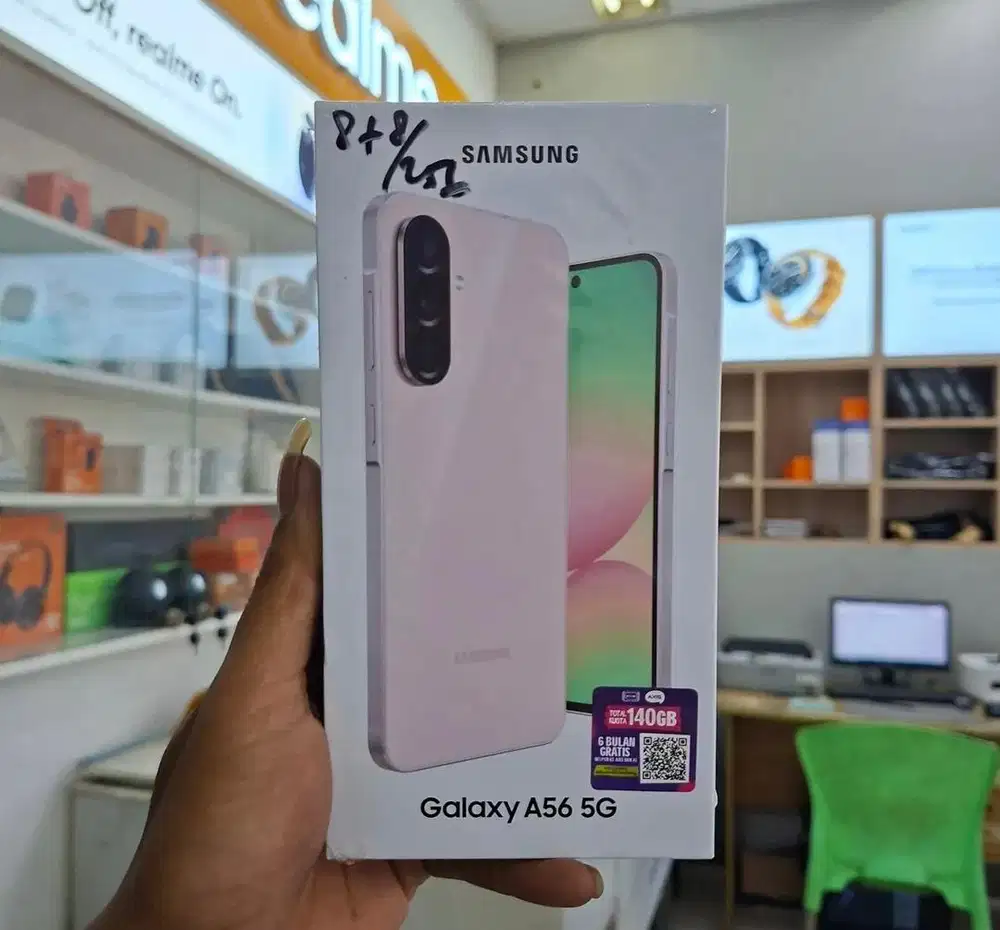 SAMSUNG A56 5G 8/256 GARANSI RESMI 1 TAHUN
