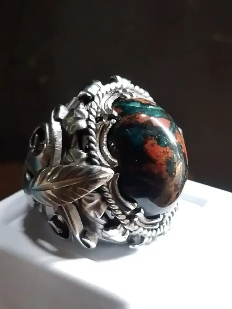 batu bacan motif pirus