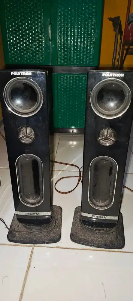 Speaker pasif ex tv politron kondisi normal