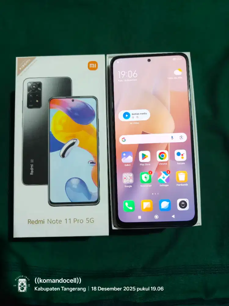 Di jual cepat xiomi note11pro.5G