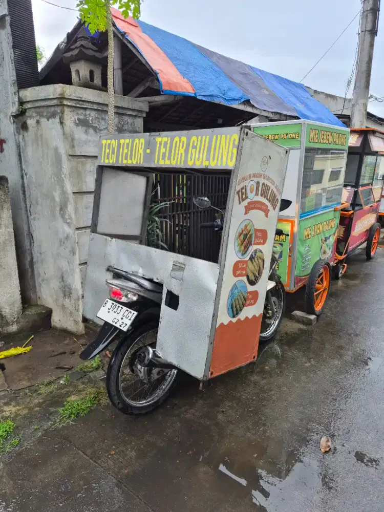 Gerobak Motor Kopi/ Indomie/ Mie Ayam/ Baso-DLL / Grobak Motor