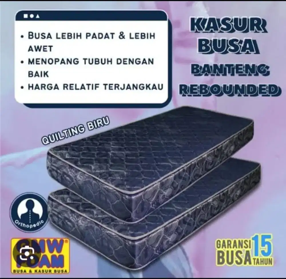 Turun Harga Kasur Busa Banteng Rebonded