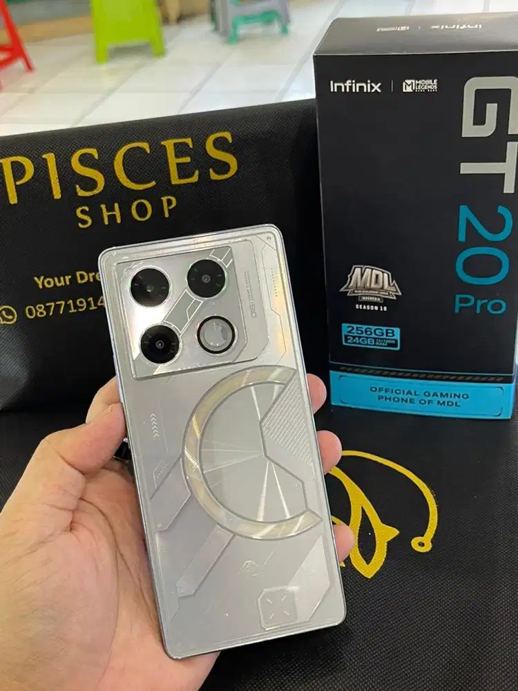 INFINIX GT20 PRO 5G RAM 12/256 FULSET MULUS
