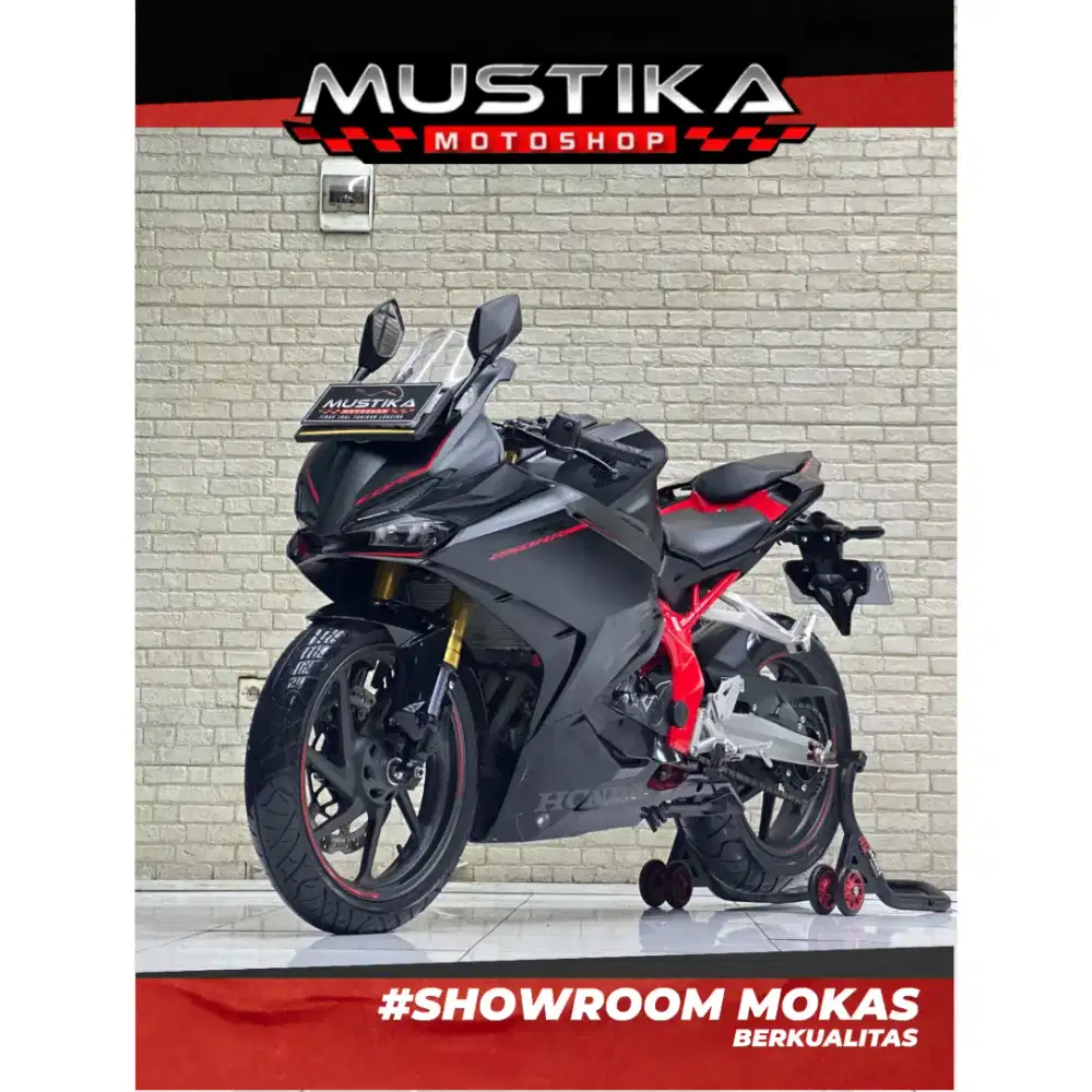 Odo 2rb Istimewa!!Honda CBR 250RR Black 2023 Plat Jatim Mulus-Mustika
