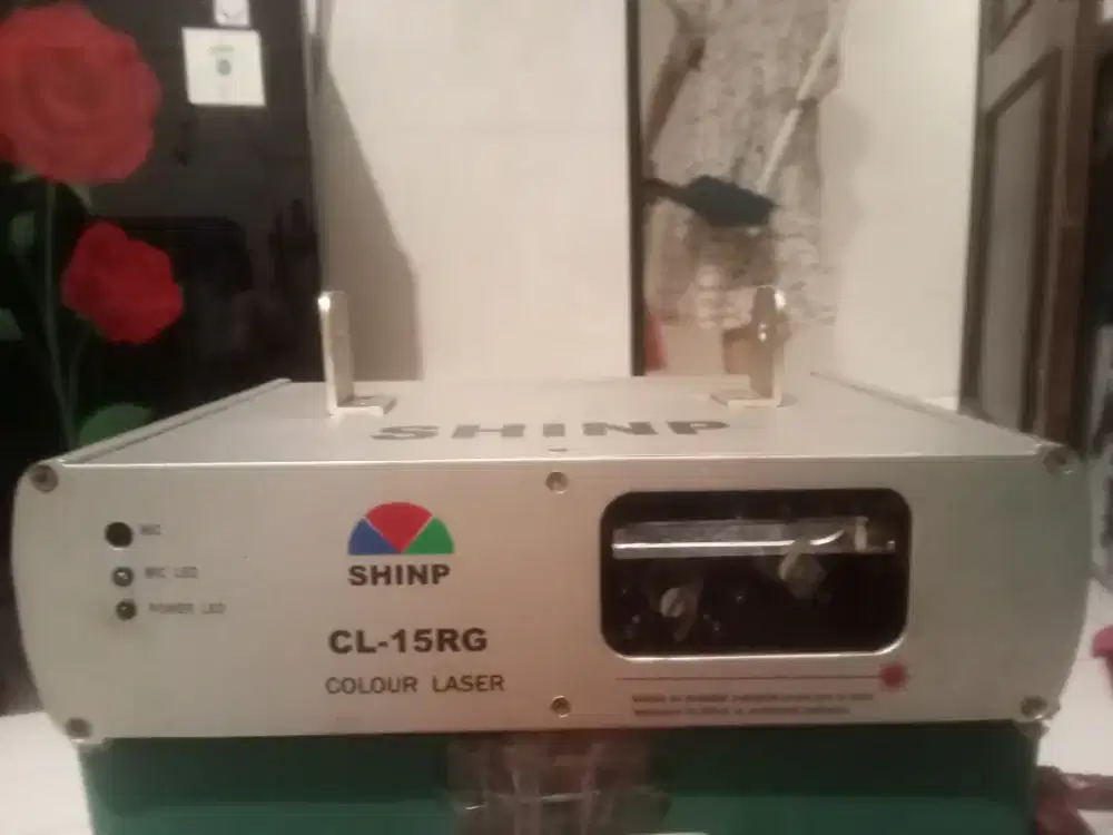 Jual-cpt (BU):Proyektor Lampu Disco Colour Laser Merk.SHINP CL-15RG
