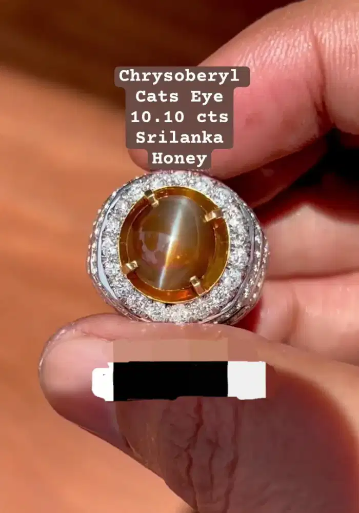 Nego , Permata Cats Eye Chrysoberyl