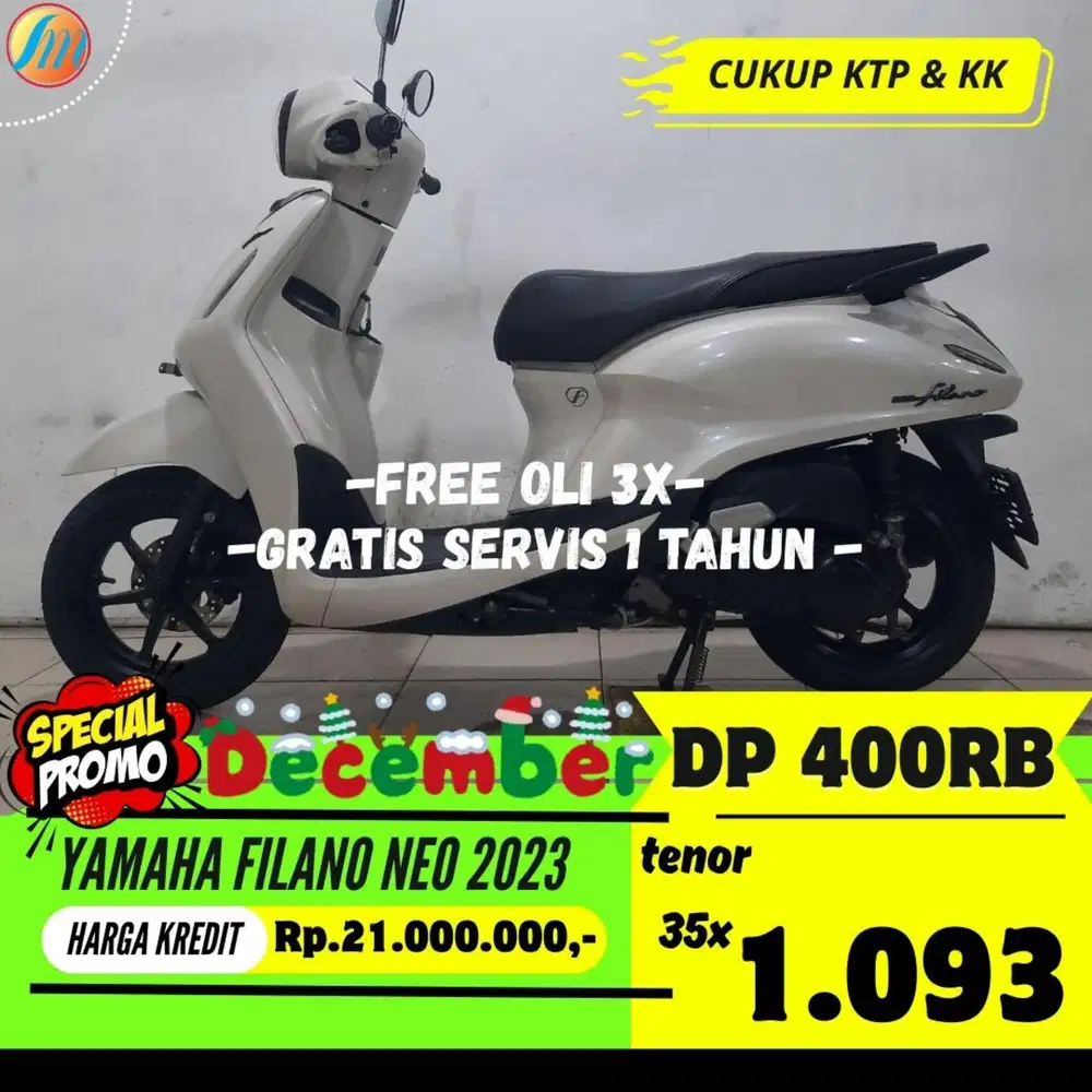 YAMAHA FILANO NEO 2023 KREDIT DP CUKUP 400RB ANGSURAN SANGAT RINGAN