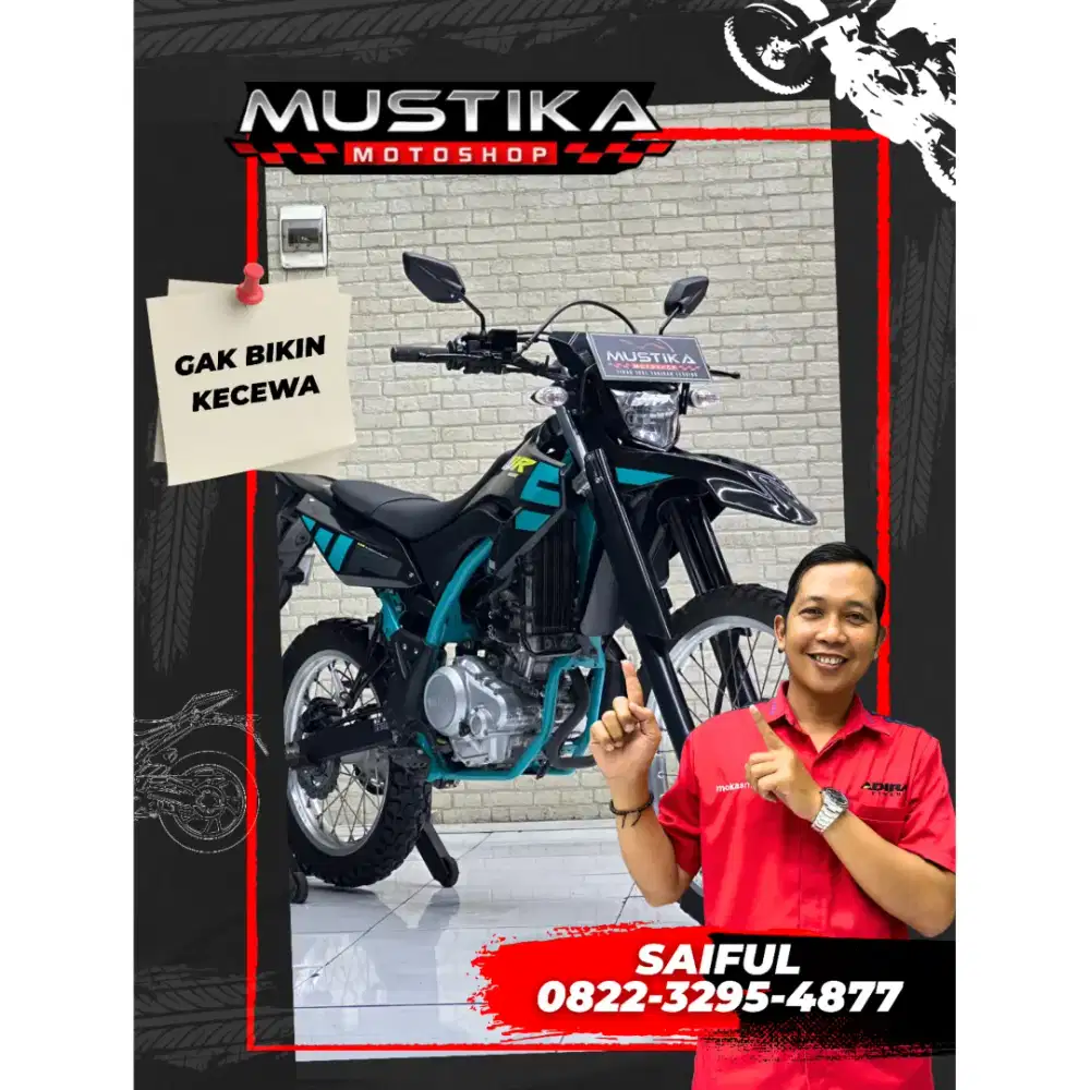 Perfect Condition!!Yamaha WR155cc 2023 Plat Jatim Wrna Favorit-Mustika