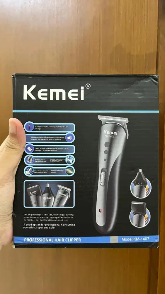PROFESSIONAL HAIR CLIPPER KEMEI
