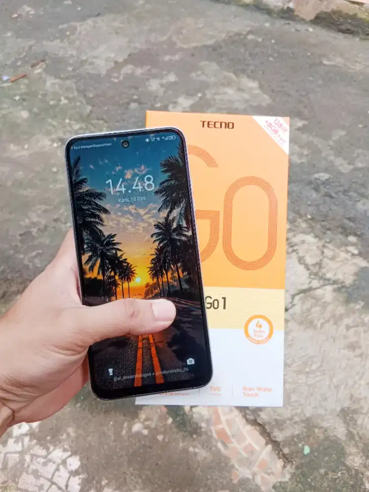 TECNO SPARK GO 1 RAM 4+4/128GB FULLSET