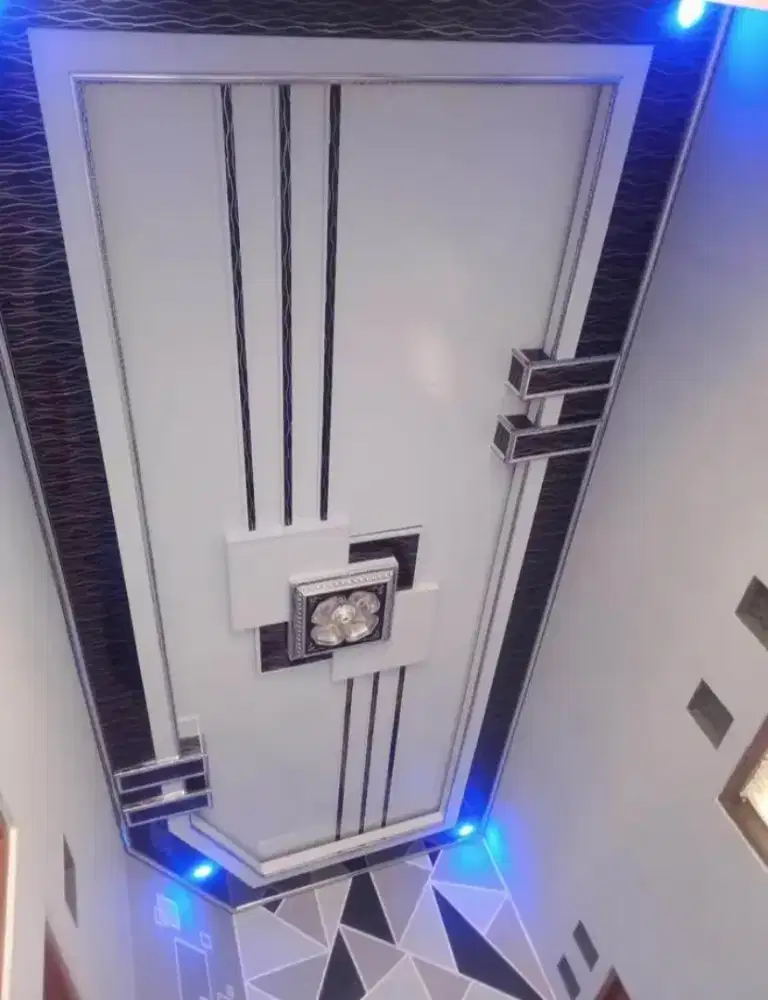 Melayani pemasangan plafon PVC Q dan kanopi Wesi dan baja ringan