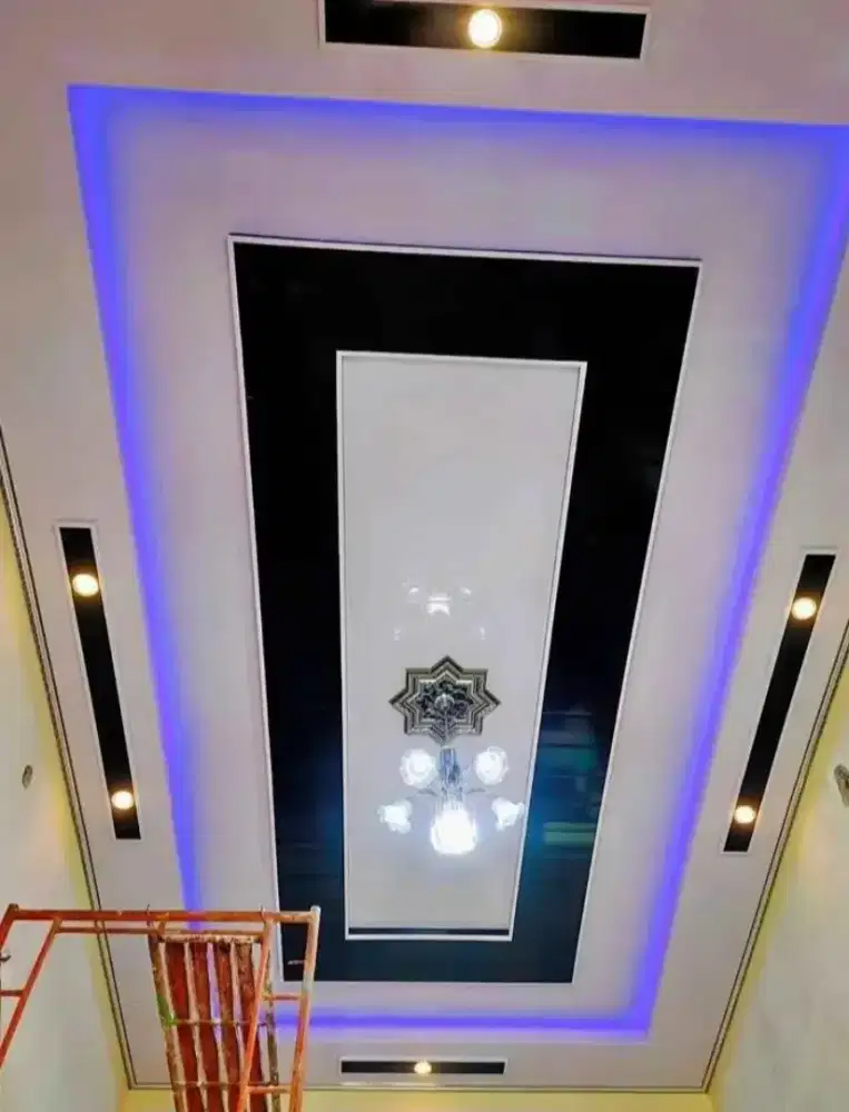 Melayani pemasangan plafon PVC Q dan kanopi Wesi dan baja ringan