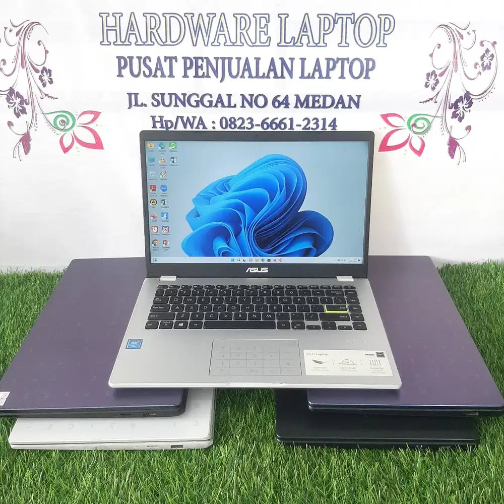 PROMO LAPTOP ASUS E410M INTEL-N4020 RAM 4GB NVME 512GB KEY BACKLIGHT