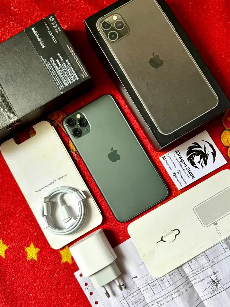 iphone 11 Pro Max 256gb Resmi Fullset mulus