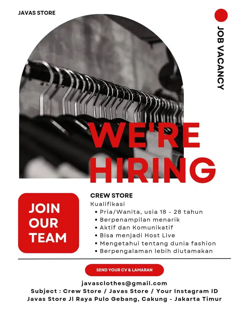 Crew Store /  Host Live