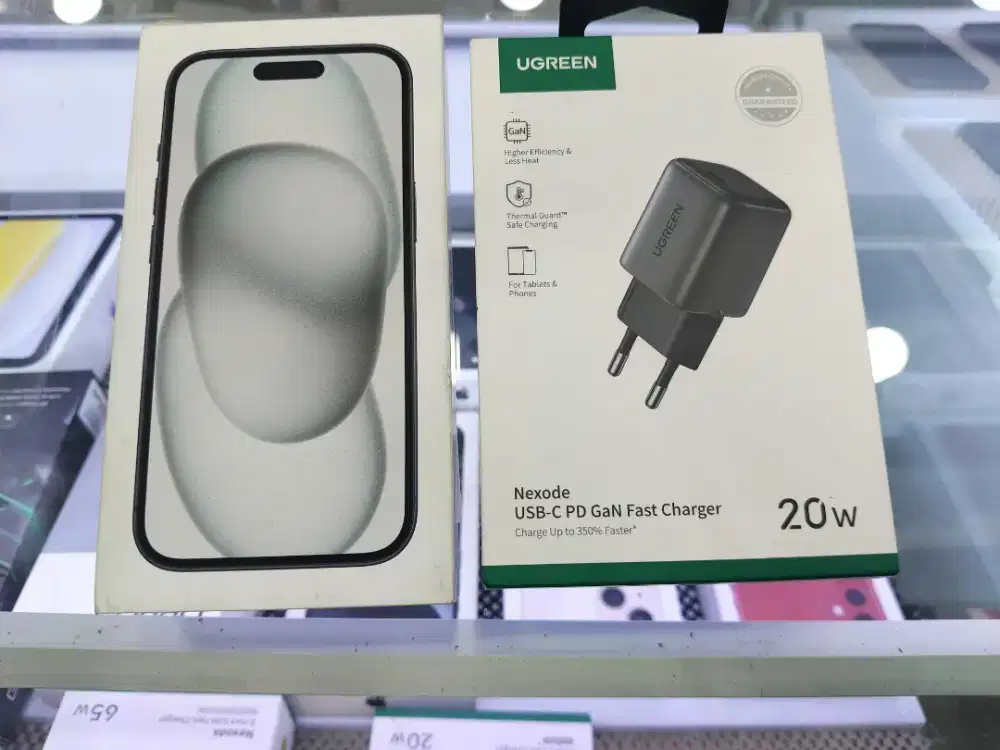 iPhone 15 128GB Baru Segelbox Garansi Resmi Free Adapter