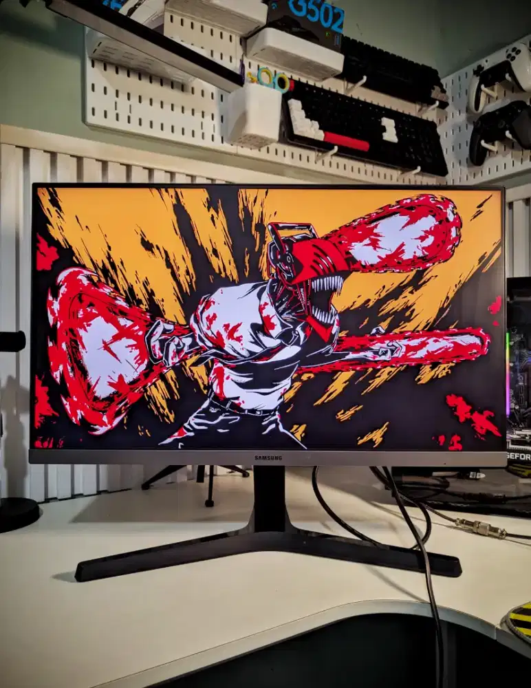 pc part monitor murah meriah samsung 24in fullhd ips panel