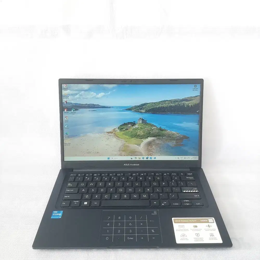 LAPTOP ASUS VIVOBOOK E410K PENTIUM-N6000 RAM8GB NVME 256GB KEY BACKLIG