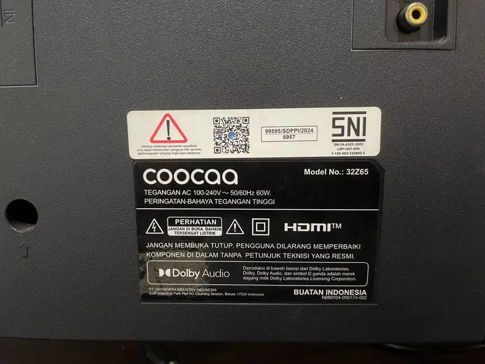 Smart TV 32 inch  Coocaa