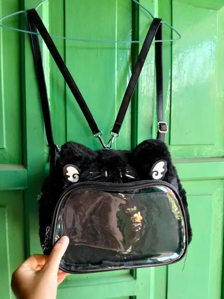 Tas Ransel Fashion Import Bulu Halus