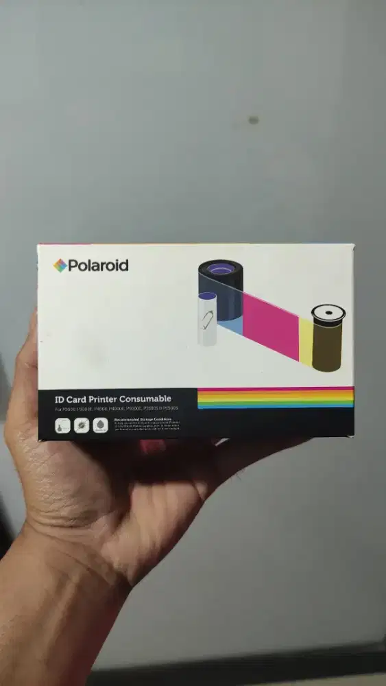 Ribbon Tinta Warna Color Kit Printer Polaroid P3500S YMCKT (3-0100-1)