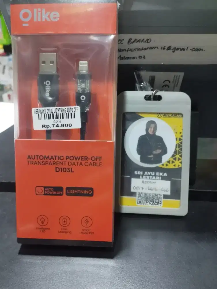 USB OLIKE D103L LIGHTNING AUTO OFF ATLANTIS DAHSYAT