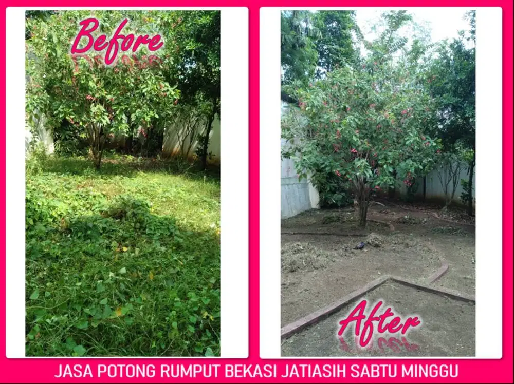 Jasa Potong Rumput Jatiasih Bantargebang dan sekitarnya