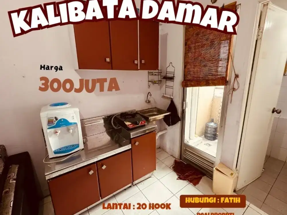 Woww Dapat Apartement Kalibata City Semifurnish Terjangkau di Damar