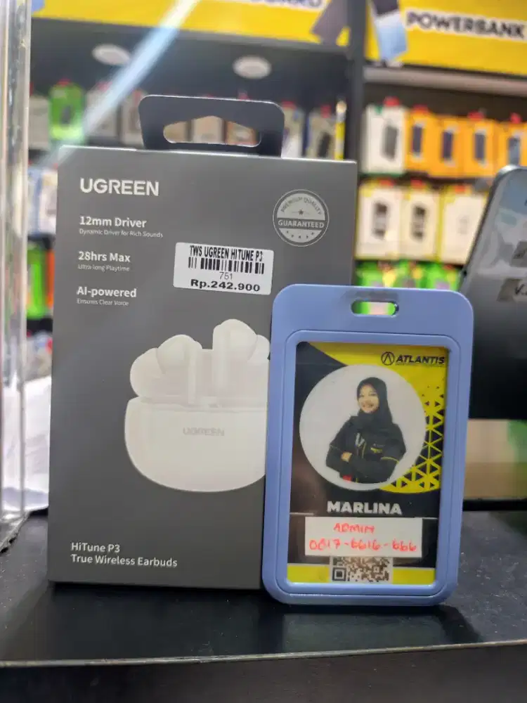 TWS UGREEN HITUNE P3  | ATLANTIS DAHSYAT