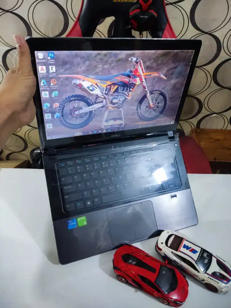 Dell Vostro 14 Core i5 Ram 8/240gb Ssd Dual Vga Siap Pakai COD
