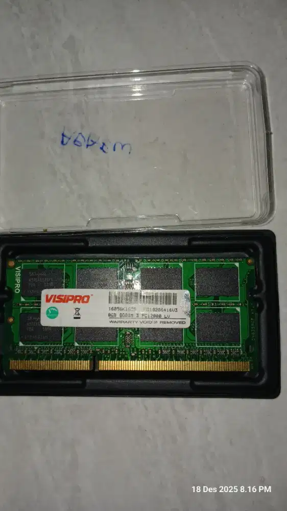 RAM Sodim 8GB Visipro