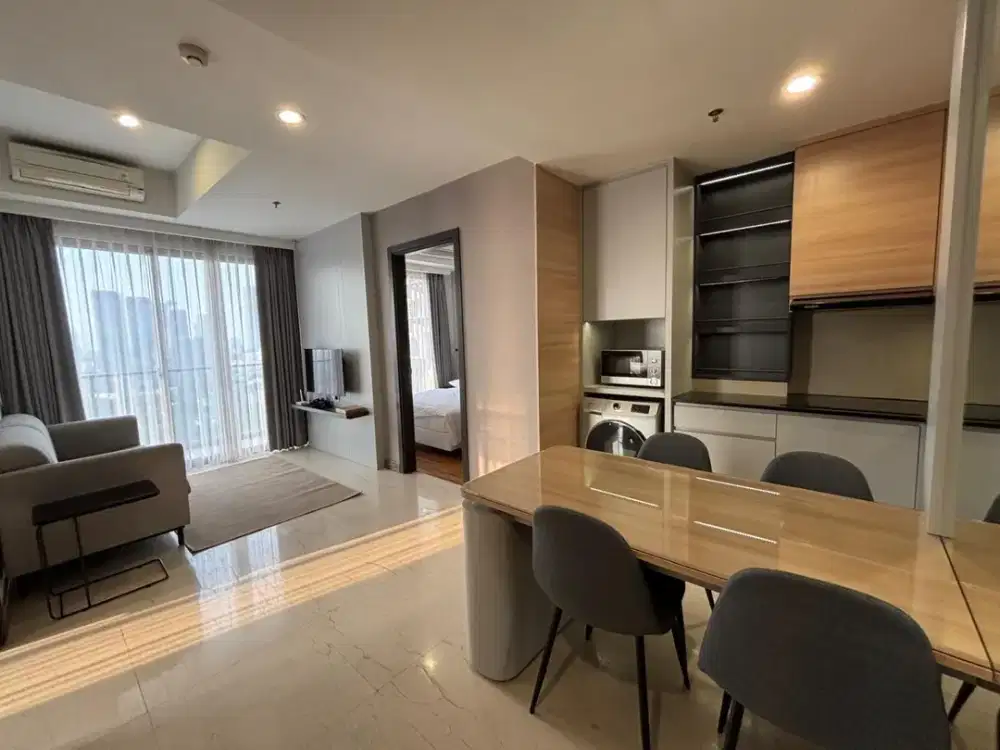 Jual Apartemen Sudirman Hill Tipe 2 Kamar Furnished Dan Pet Friendly.