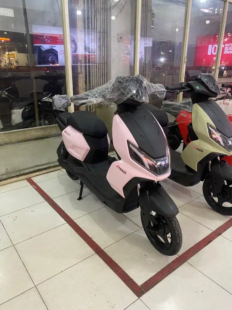Sepeda Listrik Uwinfly D66A Pink Type Terbaru !!!