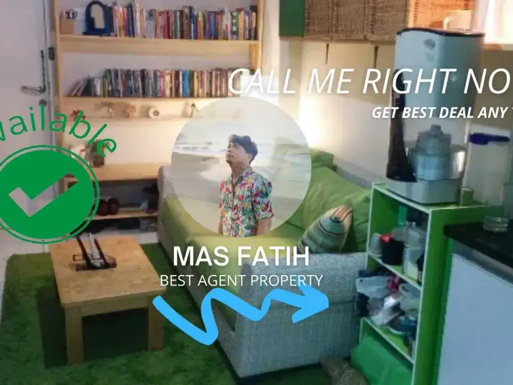 Woww Apartemen Kalibata City Tower Flamboyan 2BR SemiFurnish