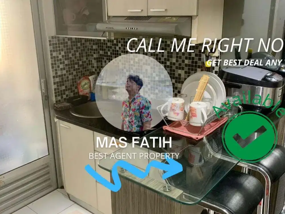 Woww Apartemen Kalibata City Tower Cendana 2BR FullFurnish