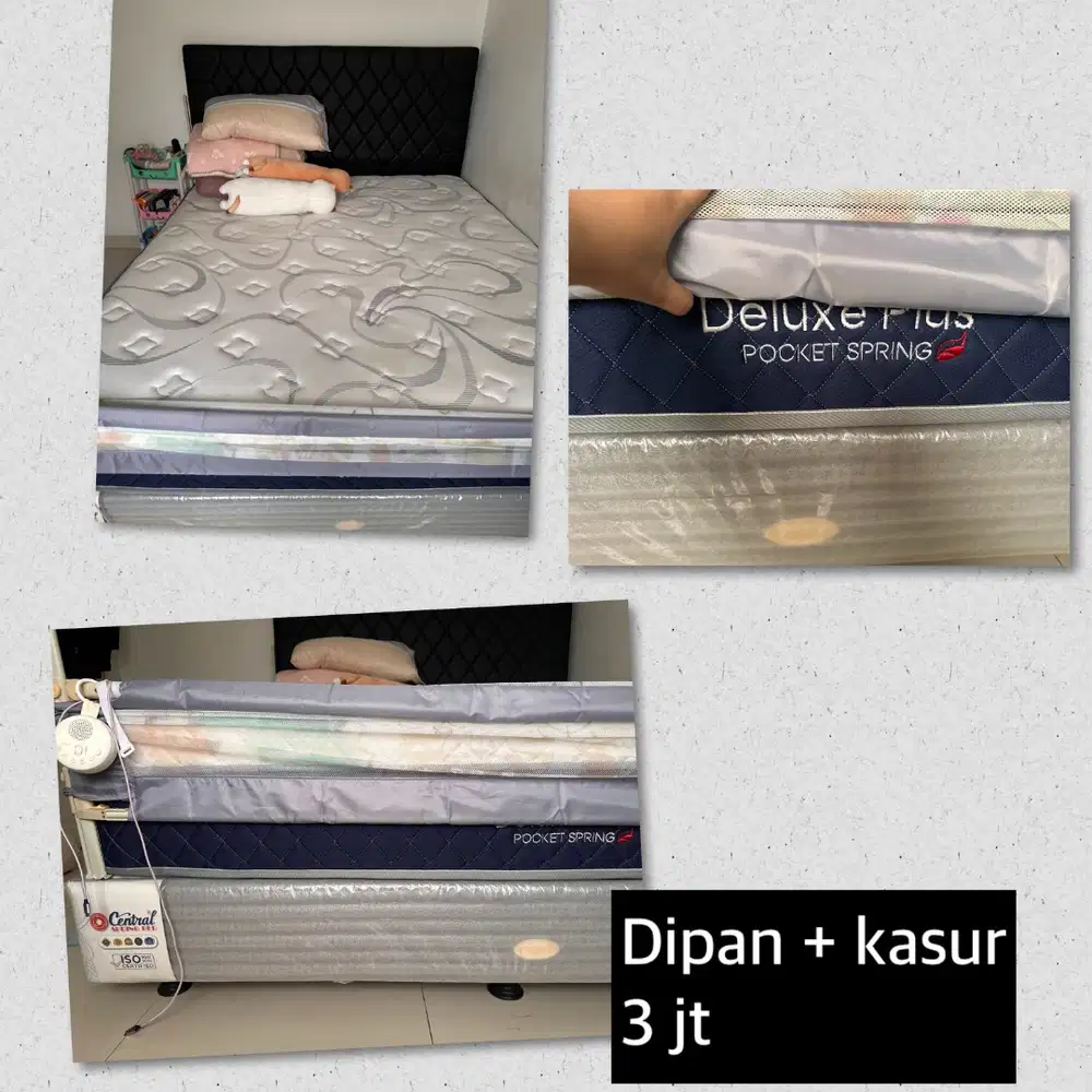 Dijual Kasur + Dipan 180x200