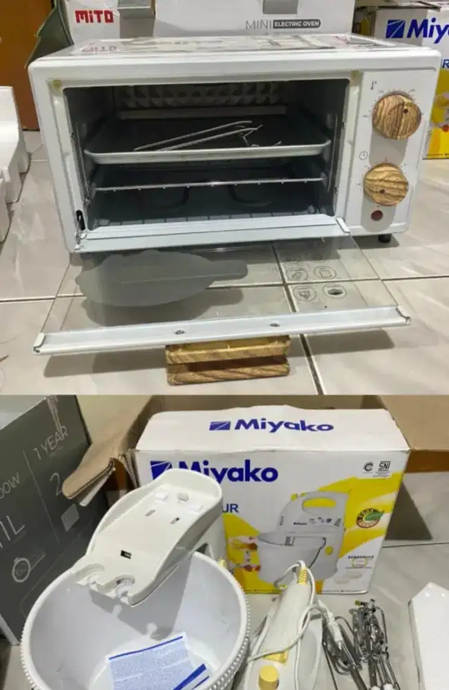 TAKE ALL STAND MIXER DAN OVEN ELEKTRIC