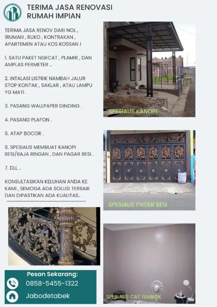 Terima Jasa Renovasi Rumah