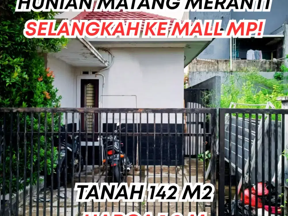 RUMAH KELUARGA BESAR: 4 KT SHM DI KAWASAN ELIT PANAKKUKANG