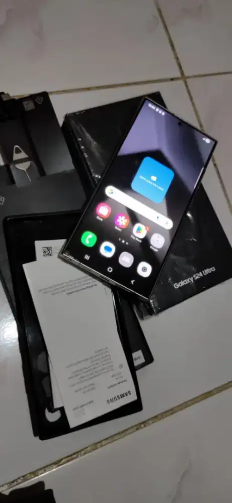 Samsung galaxy S24 ultra ram 12 1tb lengkap mulus