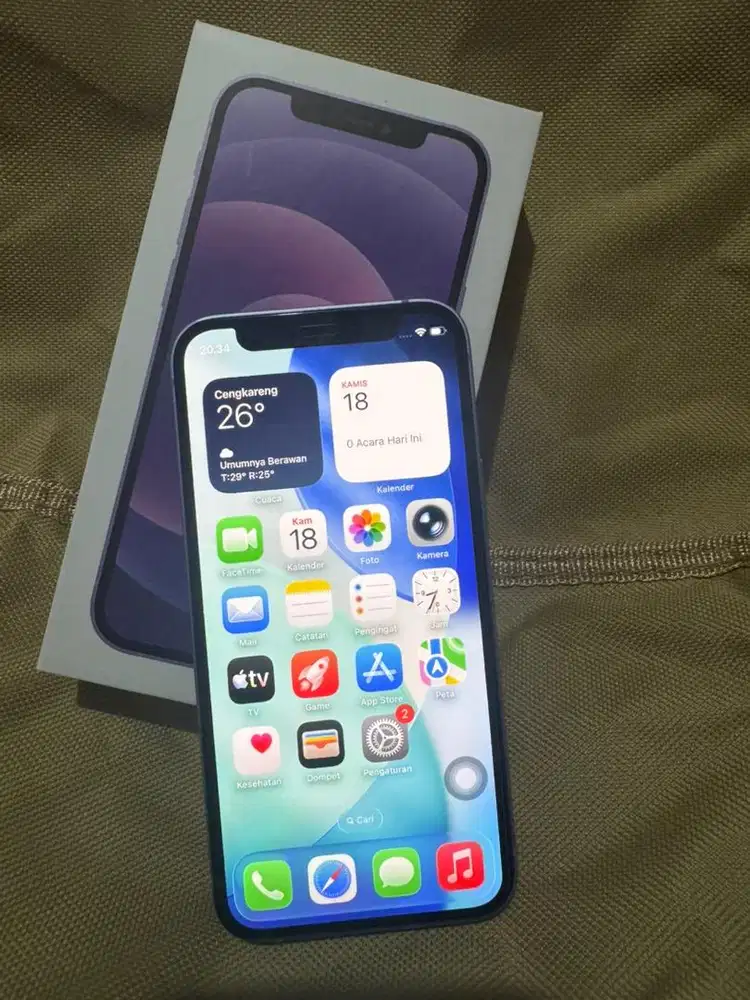 Iphone 12 Mini - 128GB - Purple - Ex Inter