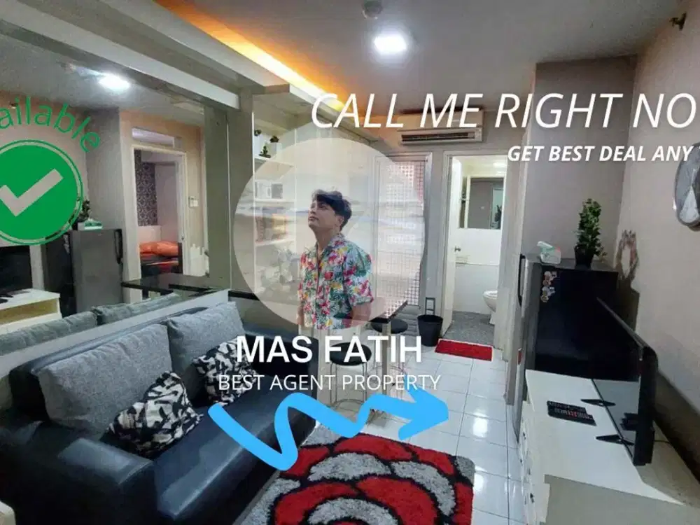 Woww Apartement Kalibata City Tower Gaharu 2BR FullFurnish