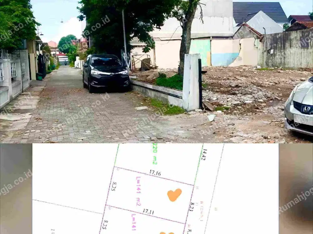 tanah ekslusif dan premium sawitsari condongcatur area istimewa