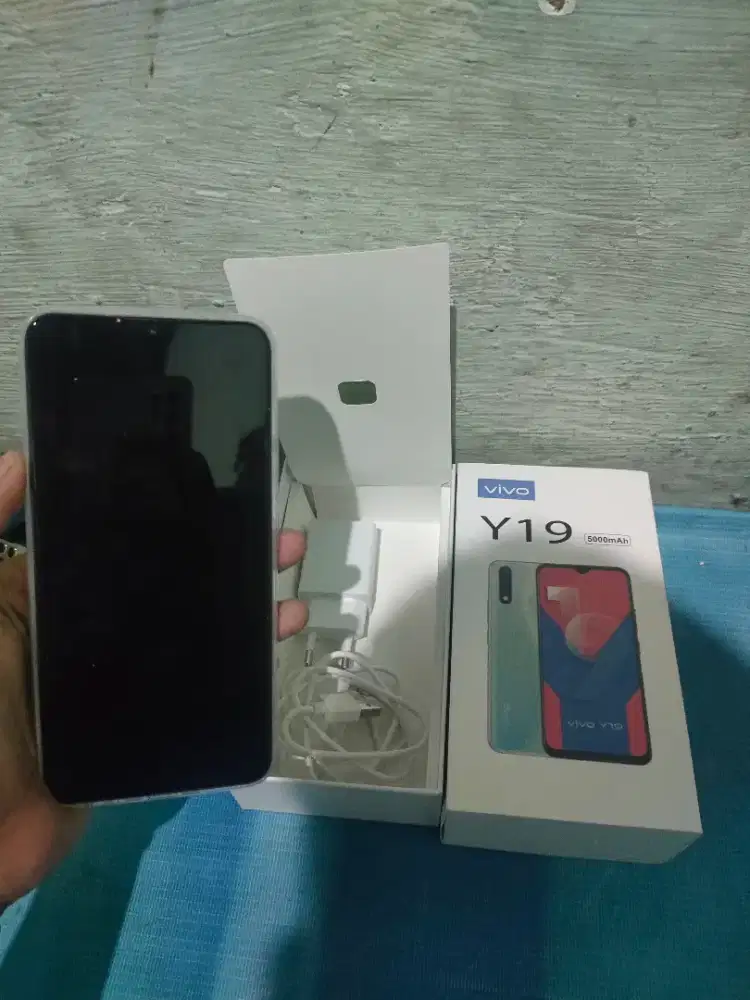Hp Vivo y19 fullset normal
