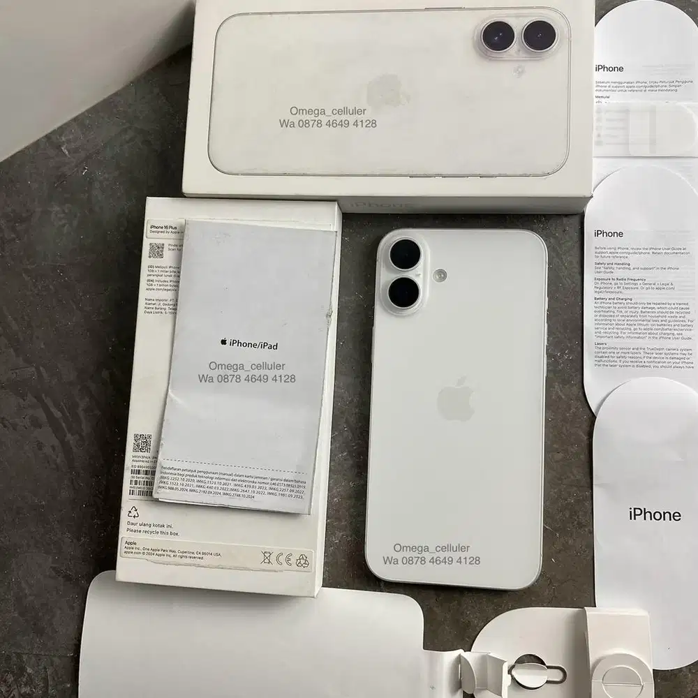 Iphone 16 plus 128gb ibox