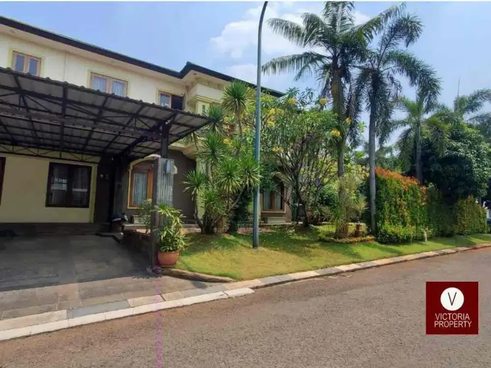 AA160 Dijual CEPAT Rumah Hook di Kota wisata, unit terluas dan paling strategis