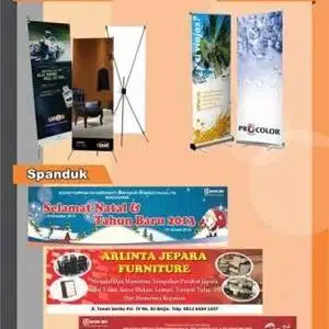 PERCETAKAN NO 1 X BANNER BALIHO & SPANDUK DI KOTA BANDUNG !